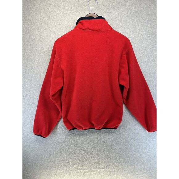 Vintage Sope Creek Pullover Sweater La Costa Resort Fleece Small Half Zip Red - Picture 12 of 14